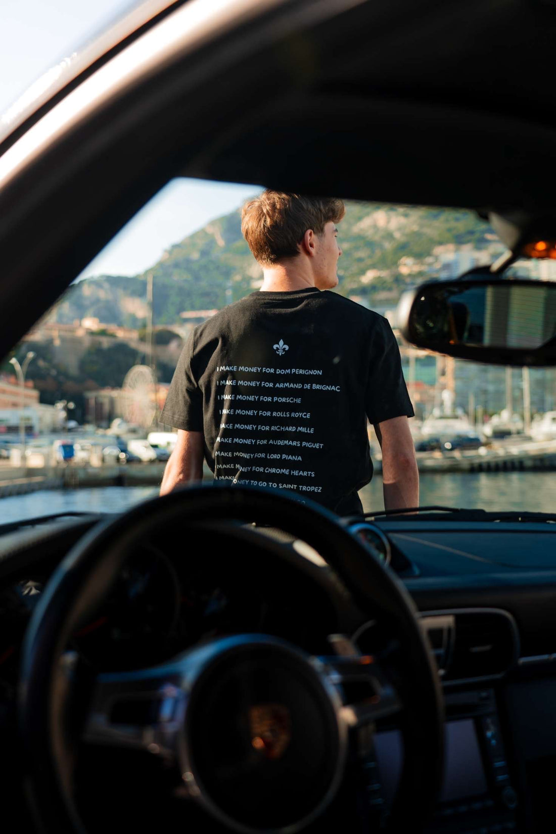 T-shirt noir